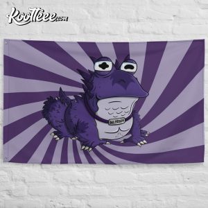 Horned Hypnofrog Frogs House Flag Garden Flag 3