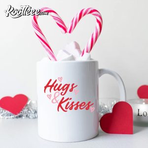 Hugs Kisses Mug Valentines Day Gift Valentine Mug 1