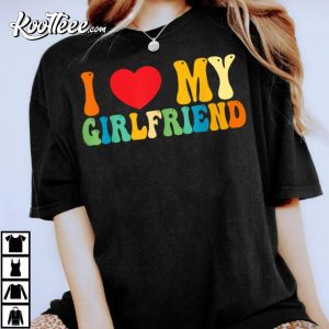I Love My Girlfriend Valentines Day T Shirt 3