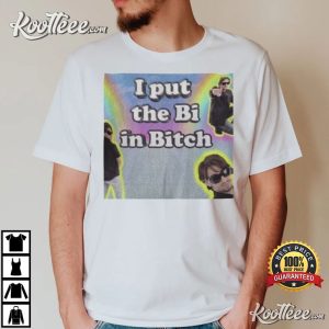 I Put The Bi In Bitch Funny Bisexual Gay Pride T-shirt I Put The Bi In Bitch Funny Bisexual Gay Pride T shirt 2