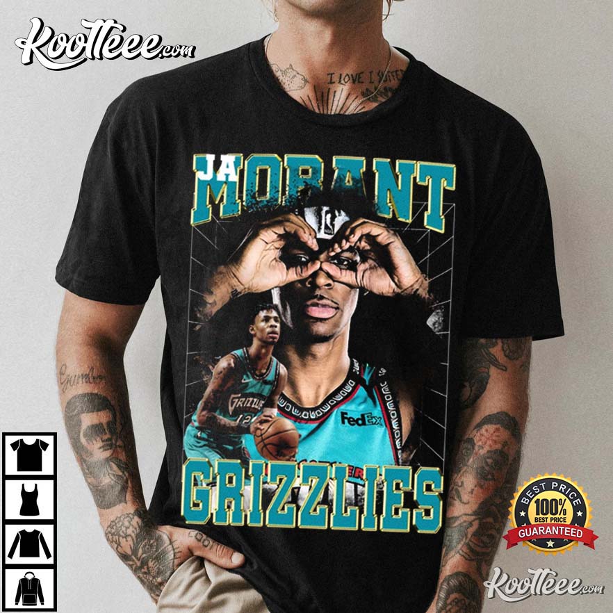 Ja Morant Grizzlies Graphic T-Shirt Dress for Sale by RatTrapTees