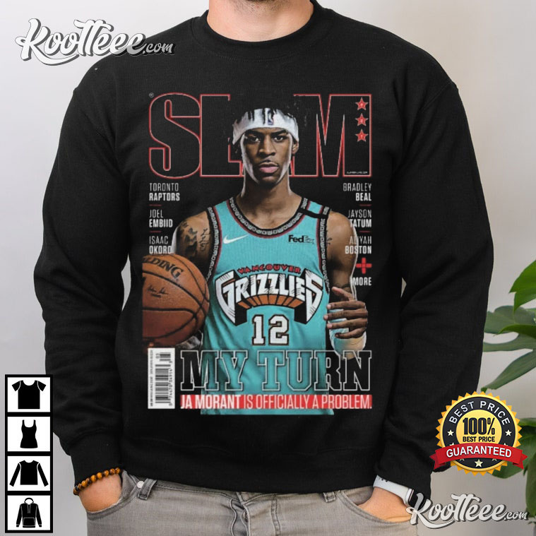 90s Vintage Ja Morant Slam Grizzlies Basketball Unisex T-Shirt