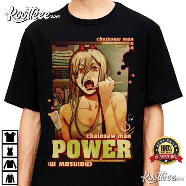 Japanese Anime Chainsaw Man Denji Pochita T-Shirt