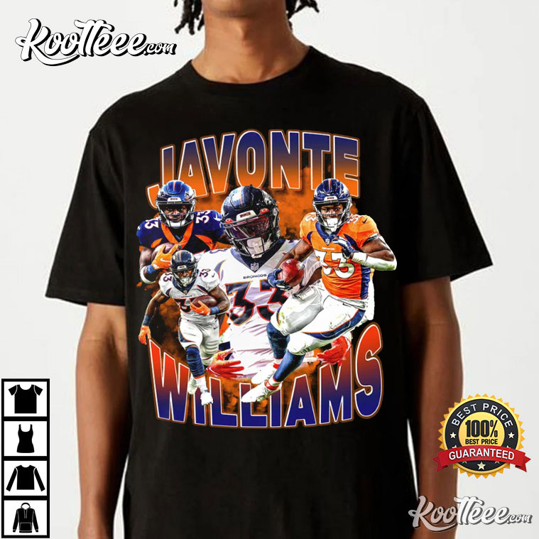 NFL Denver Broncos Javonte Williams Shirt - T-shirts Low Price