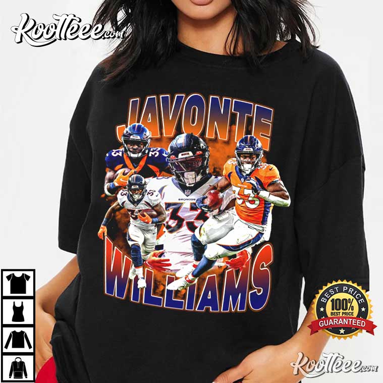 Javonte Williams Denver Broncos Vintage Best T-Shirt