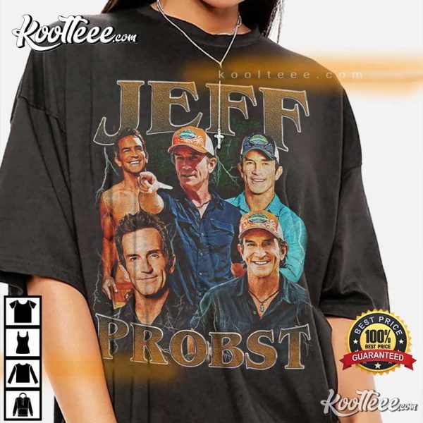 Jeff Probst Vintage 90s Unisex T-Shirt #2