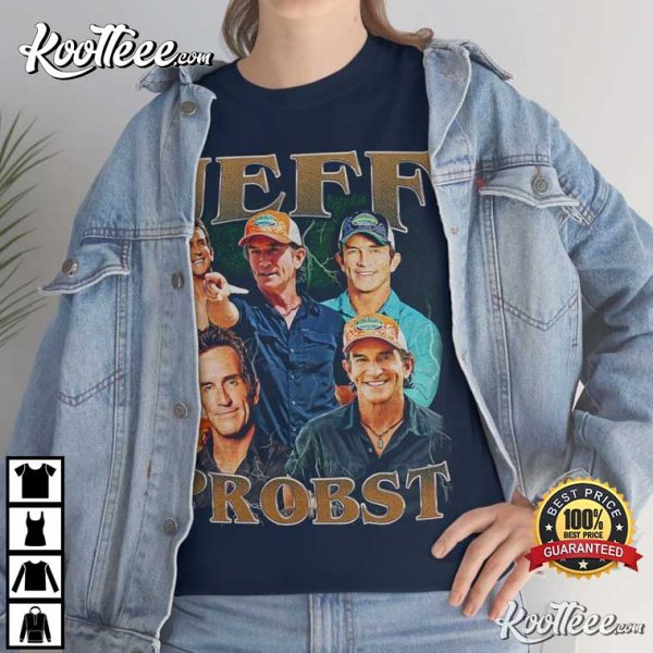 Jeff Probst Vintage 90s Unisex T-Shirt #2