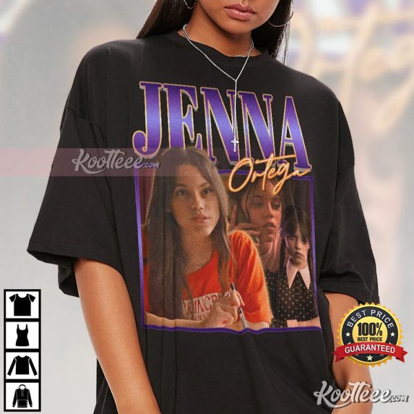 Jenna Marie Ortega Wednessday Addams T-Shirt