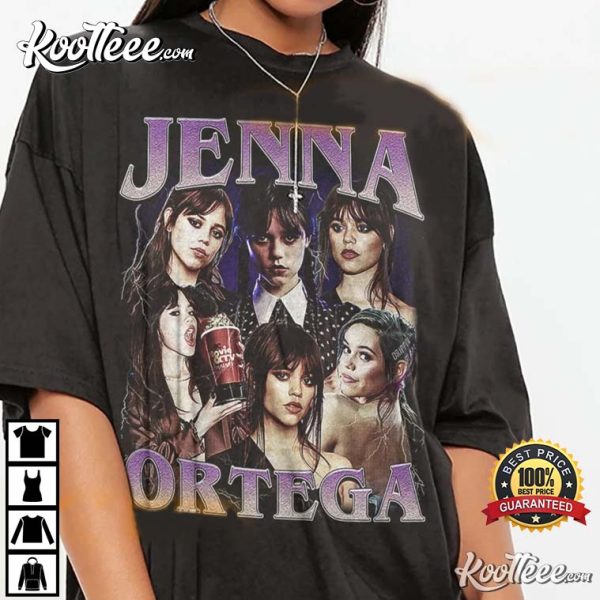 Jenna Ortega Wednesday Vintage 90s Unisex T-Shirt