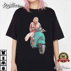 Jennifer Coolidge Tanya McQuoid In The White Lotus Drives Vespa T-shirt