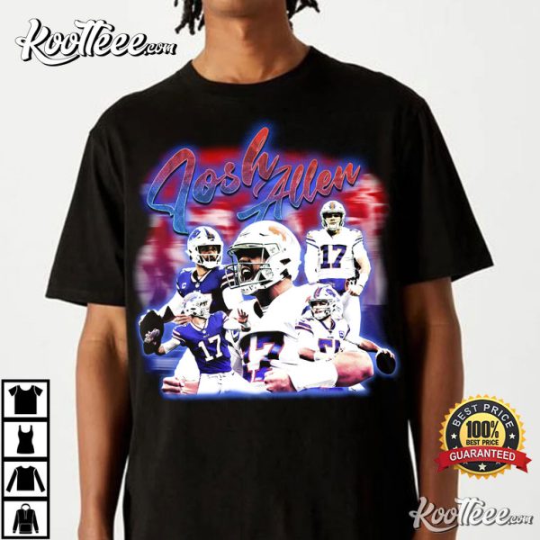 Josh Allen Buffalo Bills MVP Vintage T-Shirt