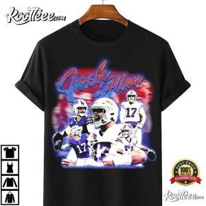 Josh Allen Buffalo Bills MVP Vintage T-Shirt Josh Allen Buffalo Bills MVP Vintage T Shirt 4