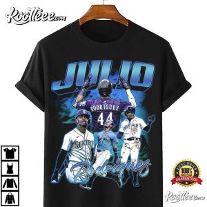 Julio Rodriguez Seattle Mariners MLB Classic Vintage T-Shirt Julio Rodriguez Seattle Mariners MLB Classic Vintage T Shirt 2