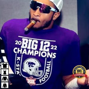 K-State Wildcats 2022 Big 12 Football Champions T-Shirt K-State Wildcats 2022 Big 12 Football Champions T-Shirt