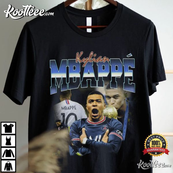 Kylian Mbappe France Vintage 90s T-Shirt