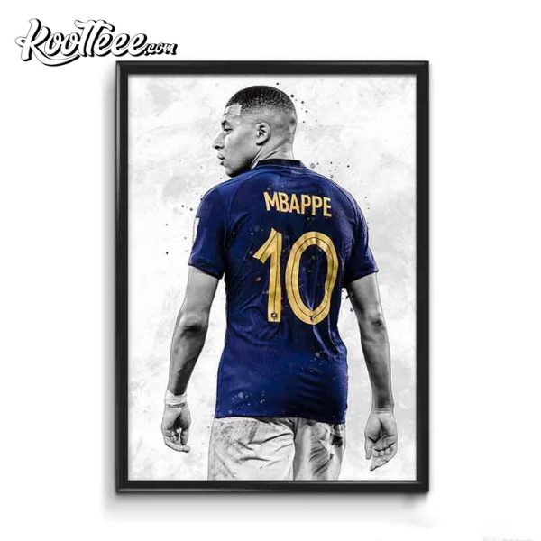 Kylian Mbappe France World Cup 2022 Poster #2