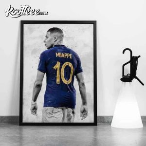Kylian Mbappe France World Cup 2022 Poster #2 Kylian Mbappe France World Cup 2022 Poster #2