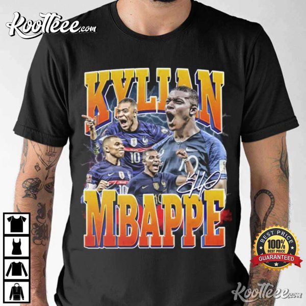 Kylian Mbappe Soccer Gift For Fan World Cup 2022 T-Shirt