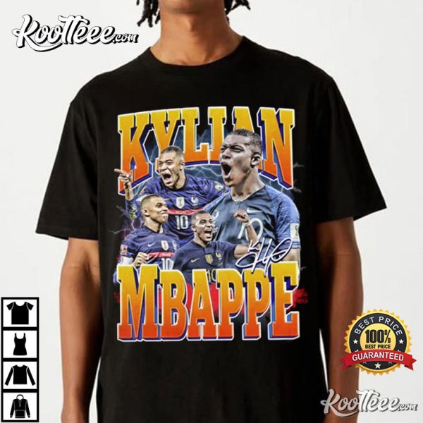 Kylian Mbappe Soccer Gift For Fan World Cup 2022 T-Shirt