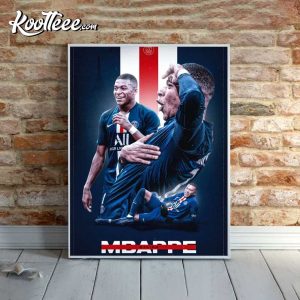 Kylian Mbappe World Cup 2022 PSG Poster #2 Kylian Mbappe World Cup 2022 PSG Poster #2