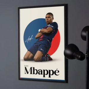 Kylian Mbappe World Cup 2022 PSG Poster 1 2