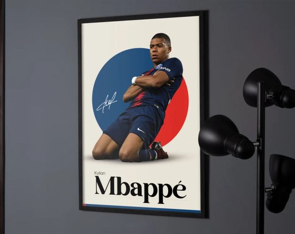 Kylian Mbappe World Cup 2022 PSG Poster #3