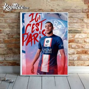 Kylian Mbappe World Cup 2022 PSG Poster Kylian Mbappe World Cup 2022 PSG Poster 2