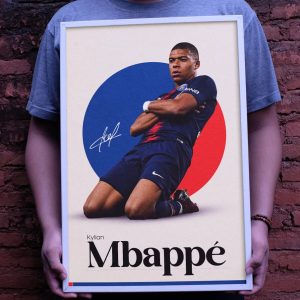 Kylian Mbappe World Cup 2022 PSG Poster #3