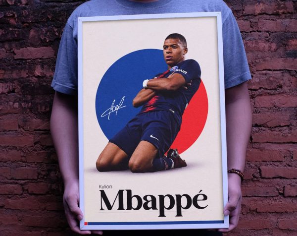 Kylian Mbappe World Cup 2022 PSG Poster #3