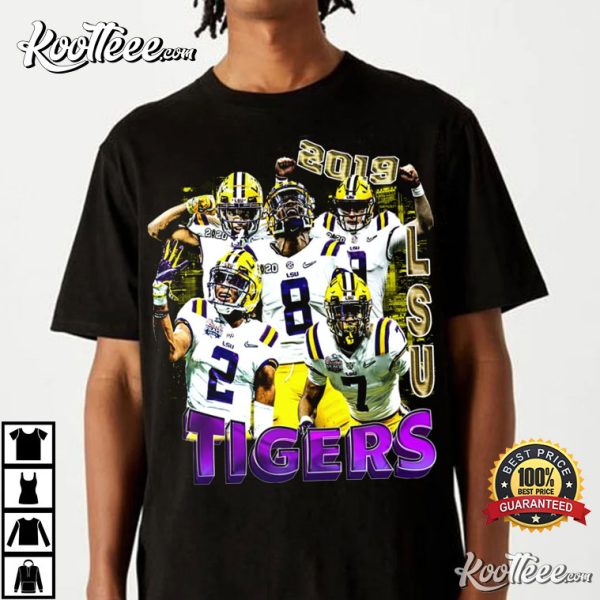 LSU Tigers 2019 College Football National Champions T-Shirt