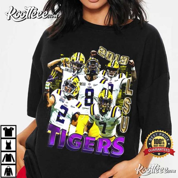 LSU Tigers 2019 College Football National Champions T-Shirt