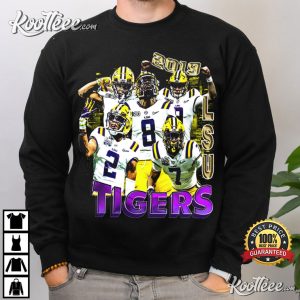 LSU Tigers 2019 College Football National Champions T-Shirt LSU Tigers 2019 College Football National Champions T Shirt 3