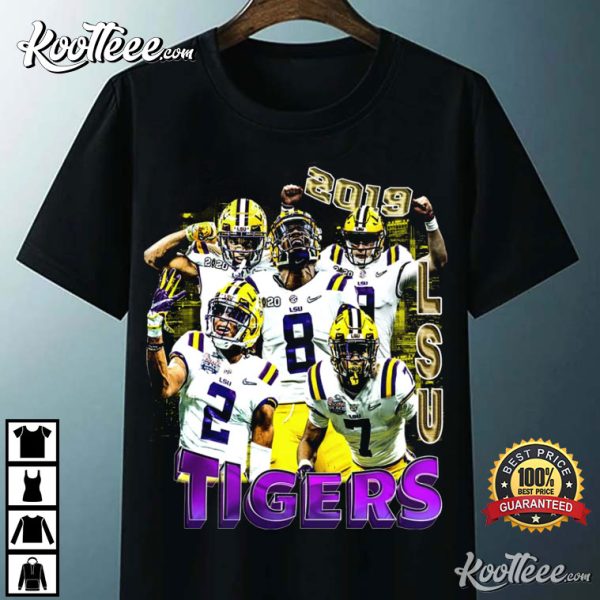 LSU Tigers 2019 College Football National Champions T-Shirt