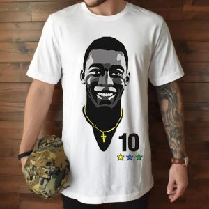 Legend Pele Brazil Gift For Football Fans T shirt 1