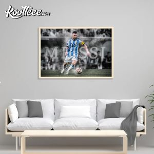 Leo Messi Argentina World Cup 2022 Qatar Poster Leo Messi Argentina World Cup 2022 Qatar Poster 3