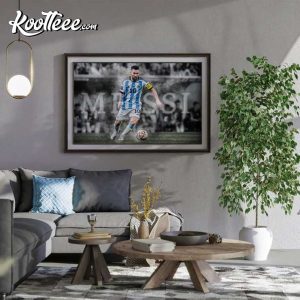 Leo Messi Argentina World Cup 2022 Qatar Poster Leo Messi Argentina World Cup 2022 Qatar Poster 4