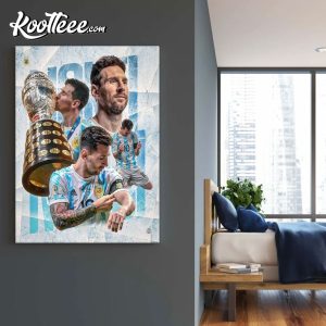 Lionel Messi GOAT World Cup Champion Poster Lionel Messi GOAT World Cup Champion Poster 4