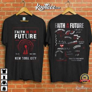 Louis Tomlinson Faith In The Future Shirt, New York City Tee Tops