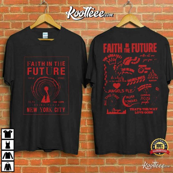 Louis Tomlinson Faith In The Future Tour 2023 T-Shirt