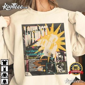 Lovejoy North Hern Autumn Tour T-Shirt Lovejoy North Hern Autumn Tour T Shirt 1