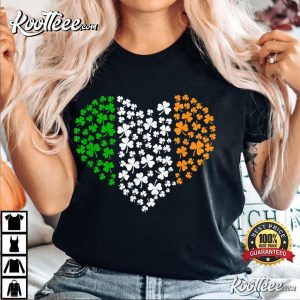 Lucky Shamrocks Heart St Patrick’s Day T-Shirt Lucky Shamrocks Heart St Patrick’s Day T-Shirt