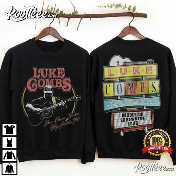 Luke Combs Guitar Tour 2022 T-Shirt