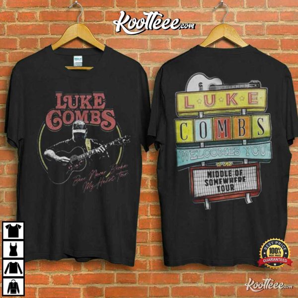 Luke Combs Guitar Tour 2022 T-Shirt