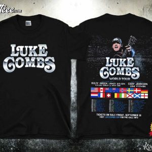Luke Combs Massive World Tour 2022 T-shirt