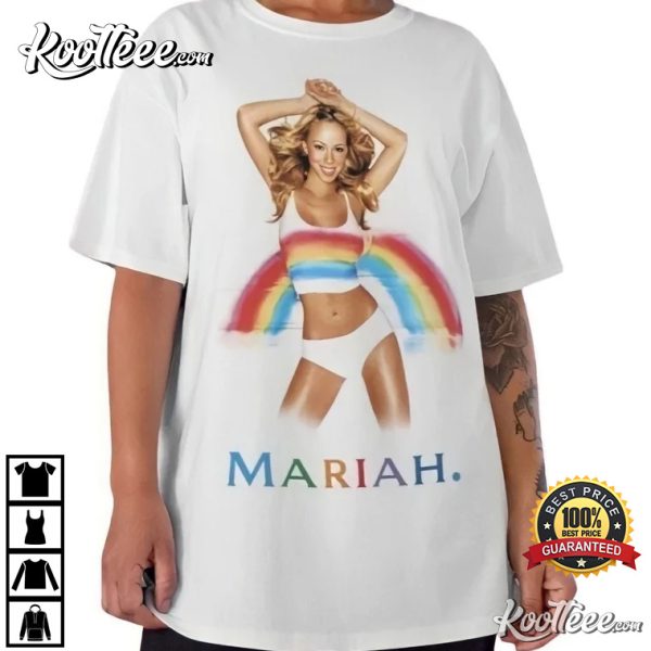 Mariah Carey Rainbow Merch For Fan Pride T-Shirt