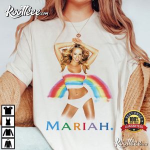 Mariah Carey Rainbow Merch For Fan Pride T-Shirt Mariah Carey Rainbow Merch For Fan Pride T Shirt 3