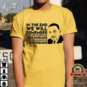 Martin Luther King Quote About Black History Month T-shirt Martin Luther King Quote About Black History Month T shirt 2