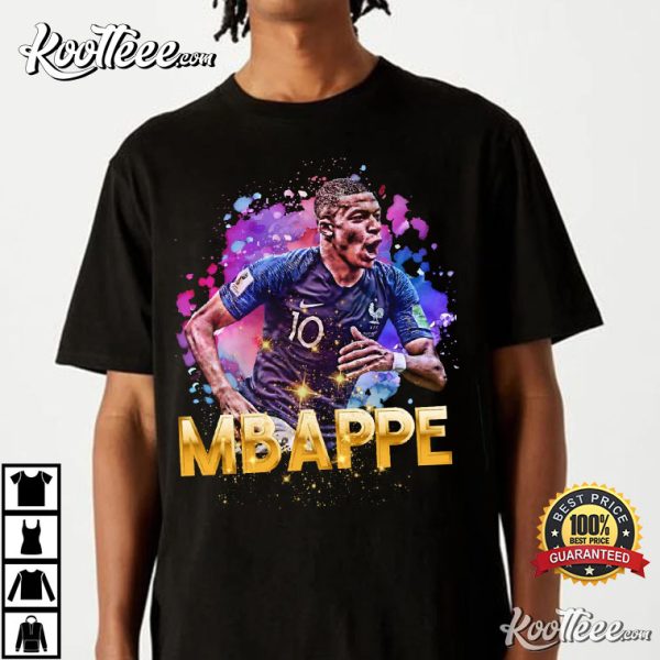 Mbappe France World Cup 2022 Les Bleus T-Shirt