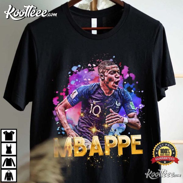 Mbappe France World Cup 2022 Les Bleus T-Shirt