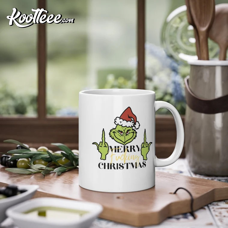 Merry Fucking Christmas - Grinch Christmas - Mug